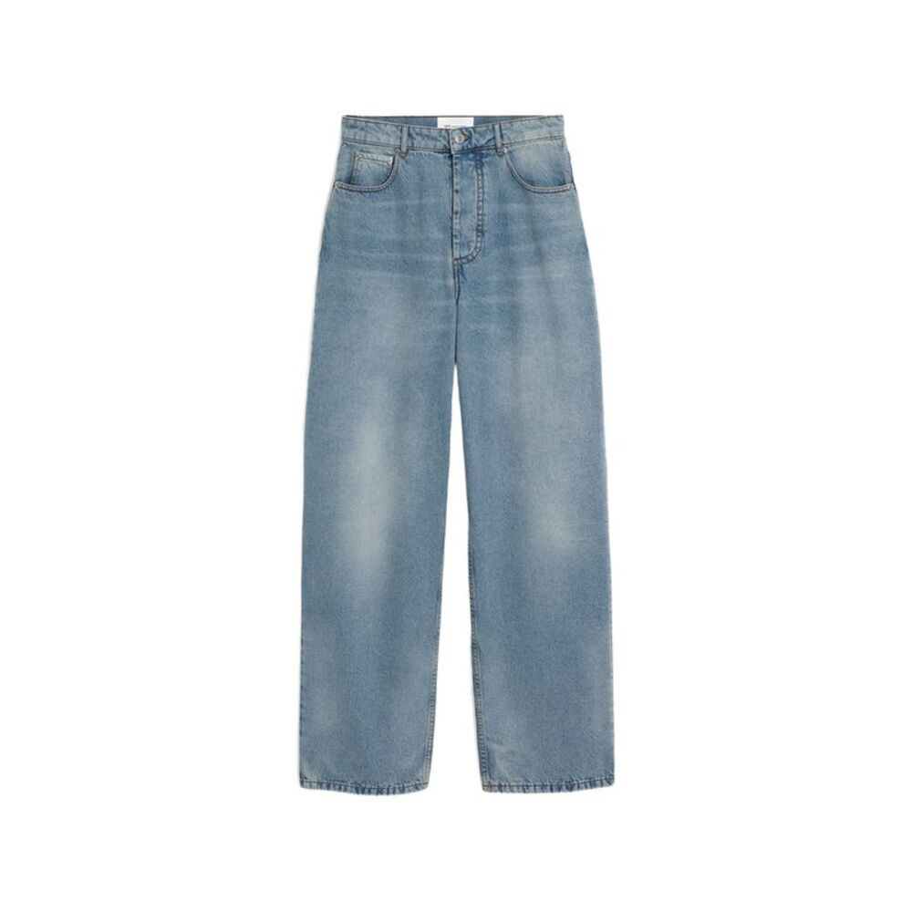Ami Paris Blue Denim - Wide-Leg Jeans Men